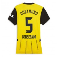 Zenski Nogometni Dres Borussia Dortmund Ramy Bensebaini #5 Domaci 2024-25 Kratak Rukav